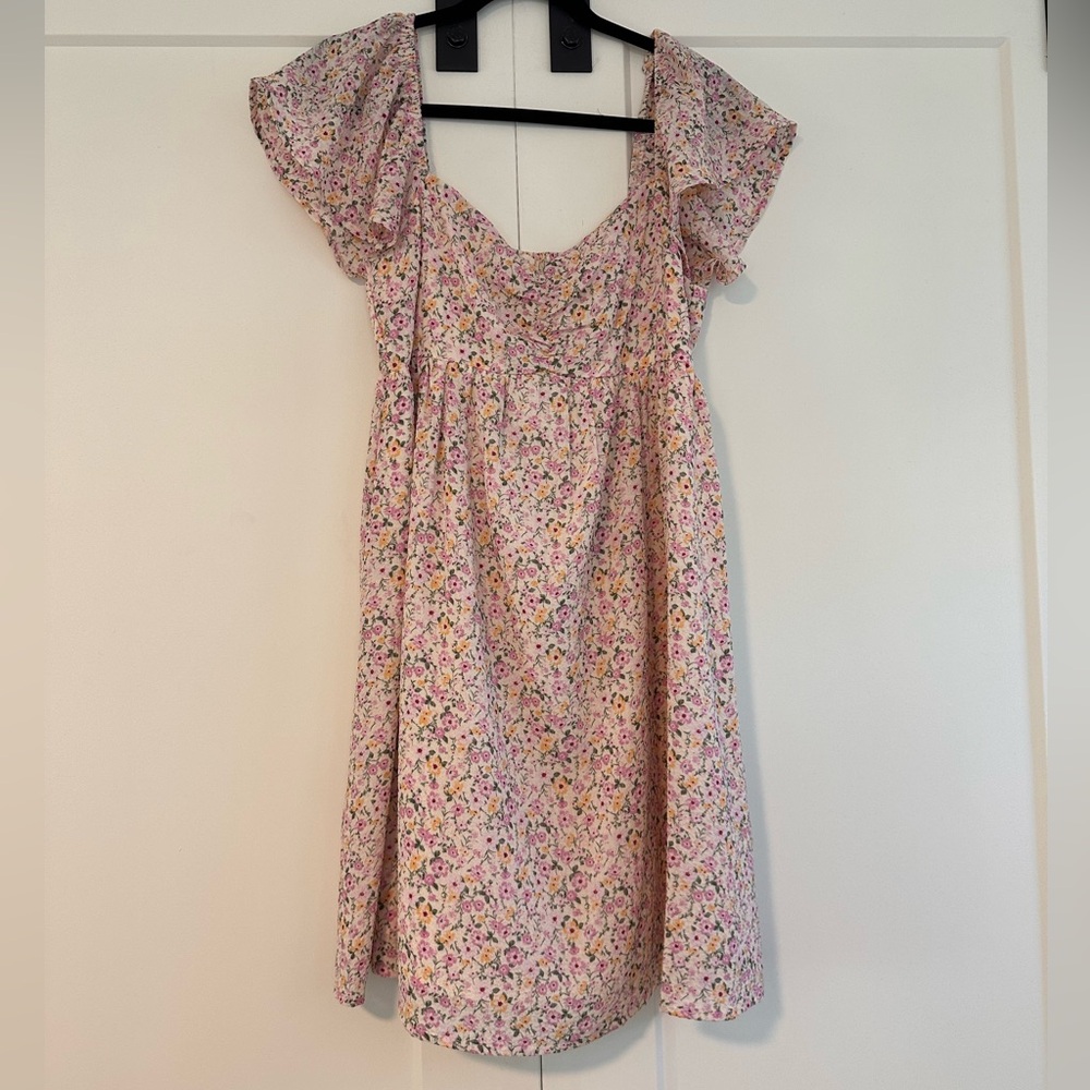 Floral Babydoll Dress